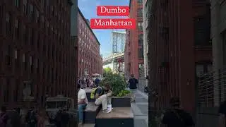 Exploring Dumbo - Down under Manhattan Bridge.   #Dumbo. #manhattan   #nyc   #newyork  #newyorkcity