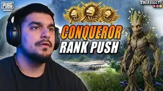 CONQUEROR PUSH HARD LOBBIES ( PROMOTION MATCHES )🌲| PUBG Mobile | BGMI #Gaming #bgmilive