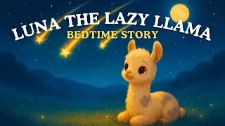 Luna the Lazy Llama Lullaby 🌙🦙Cozy Bedtime Story for Kids 💤