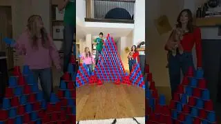 We Made The Tallest Cup Tower