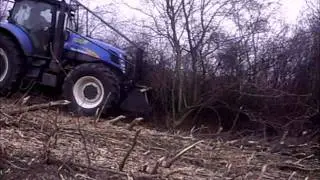 New Holland T7050+Biobaler WB55