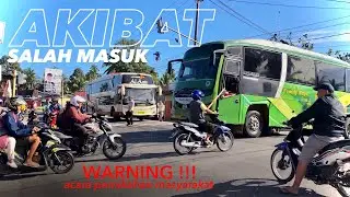 AKIBAT YANG MENGAKIBATKAN BUS SEMBODO dan BUS FAMILY RAYA MUNDUR
