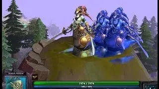 DOTA 2 - Treasure of the Deep ( Naga Siren new items ) update 07/2014
