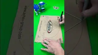 Tips vẽ h&igrave;nh elip #diy #tips #handmade #lifehacks