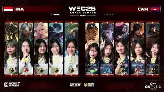 Indonesia vs Cambodia Game 3 - Grand Final IESF WEC 2025 MLBB Womens