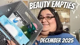 🗑DECEMBER 2025 BEAUTY EMPTIES🗑 Would I Repurchase??? Skincare l Beauty l Speed Reviews