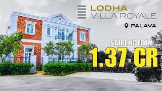 LODHA VILLA ROYALE | LODHA DOMBIVLI | 9967870069 #villa #lodha #royal #luxury #lifestyle #youtube