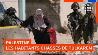 Des Palestiniens de Tulkarem chassés par l'armée israélienne