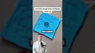 Мочалка со встроенным мылом 🧼