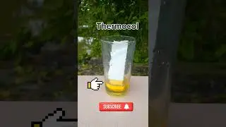 Amazing Petrol Reaction With Thermocol.