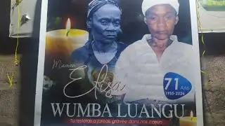 Obsèques de maman Wumba luangu