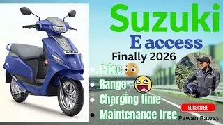 Suzuki E access electric scooter new launch 2026 | Indepth detailed video | 70,000 km warranty? 😱👌