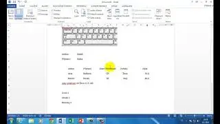 Tabul&aacute;tory v MS Word 2013