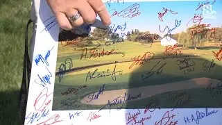 Fans get autographs at US Women's Open