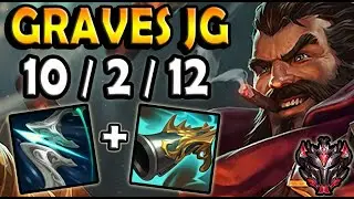OTP GRAVES vs LEE SIN [ JUNGLE ] Lol Grandmaster Korea 11.9