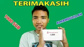 DETIK DETIK 1000 SUBSCRIBER| ANDREAS UPDATE CHANNEL