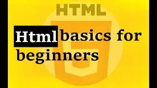 Html basics for beginners || Learn coding with fun :)