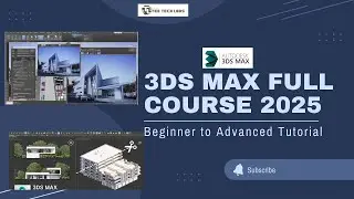 3ds Max Full Course 2025 | class -1 | Beginner to Advanced Tutorial #3dsmax #tutorial #architecture