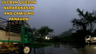NAPAKALAMIG NA PANAHON SA LUCBAN QUEZON