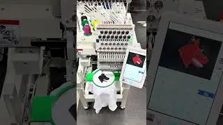 15 needle embroidery machine with working area 600 x 400 mm + hoop SET + FREE thread set