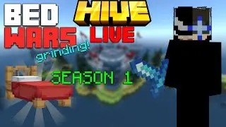 Hive Live Bedwars Season 1 grinding | parties with viewers!