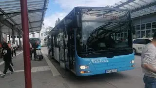 Busmitfahrt im MAN A20 von Vöhrum bis Peine Bahnhof