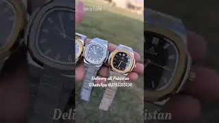 ORIGINAL FITRON SOLID STEEL CHAIN WATER RESISTANT NEW PATEK MODEL HIGH QUALITY #shorts #watch
