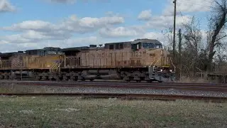 UP 7122 M-EWOL manifest | Houston, TX | Lyons Ave |