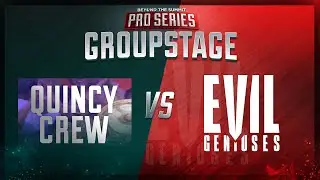 Quincy Crew vs CR4ZY Game 3 - BTS Pro Series: Americas - Group Stage w/ Dakota & Jenkins