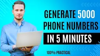 How To 🔍Generate Phone Numbers For Free | Phone Number Lead Generation