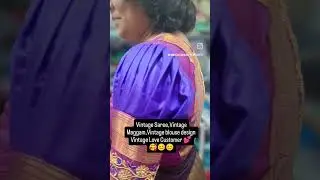 Vintage Saree Vintage Maggam Vintage blouse design for order DM on 9281450500 #sareee #sareeblouse