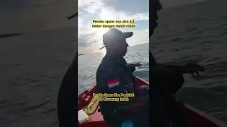 Mancing Berlokasi di Papua dengan Perahu Spons EvaSize 3,5 meter kapasitas 3 org #perahy #perahu