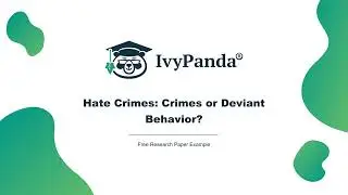 Hate Crimes: Crimes or Deviant Behavior? | Free Research Paper Example