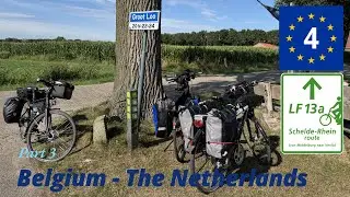 Belgium & The Netherlands: Part 3 (last) - cycling along EV4 (LF13a) including Eindhoven