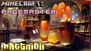NEW Thaumcraft Power Generator | Modded Minecraft Gameplay Live | Mattmon Plays Pagemaster