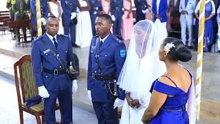 church wedding rwanda marriage religious ceremony Pacy & Divine