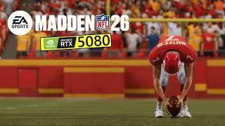 Madden NFL 26 PC RTX 5080 4K 60 FPS Ultra Settings Gameplay | Chicago Bears vs Kansas City Chiefs