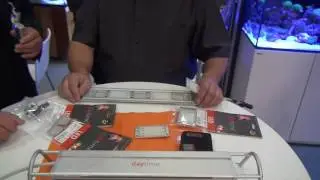 Meerwasser Aquaristik, Fa. Waltron - Daytime matrix modulares LED System, Interzoo 2016