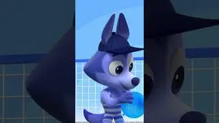 Волейбол для малыша - интересная игра❤ Учите правила веселой игры вместе с Цветняшками #игрыдлядетей