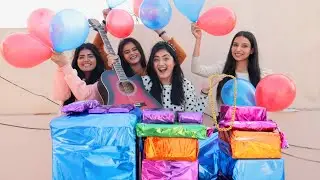 Surprised Me With 18 Gifts on 18th December | Biggest Surprised by @DingDongGirls  | Gift Unboxing