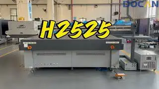 DOCAN H2525 UV Flatbed Printer One Minute Per Board