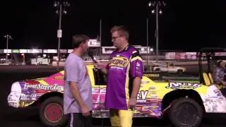 Damon Murty Stock car feature winner 08/23/14