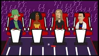 The Voice Australia Cartoon