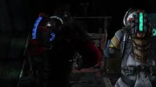 Весёлая нарезка некроморфов. Монтаж стрима с Твич. Dead Space 3 КООП