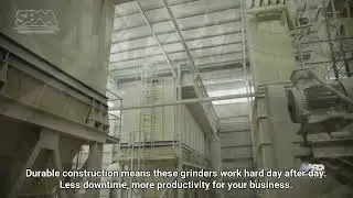 Limestone grinding machine for quicklime production