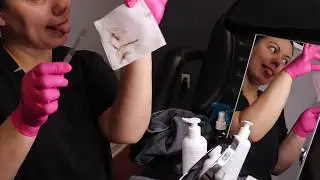 Dermaplaning demonstration!