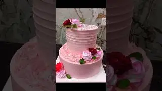 2 steps Anniversary cake design 🥰❤️ #cake #viral #trending #shorts