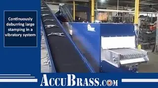 29 Giant Finishing - Continuously Deburring Large Stamping