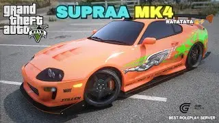SUPRA MK4 RATATATA in Grand RP &ndash; Insane Mods, MAX Speed Test & Real Sound Review! 😍🔥