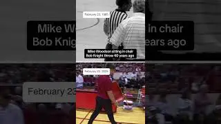 Mike Woodson sat in the chair Bobby Knight threw AND WON | College Basketball